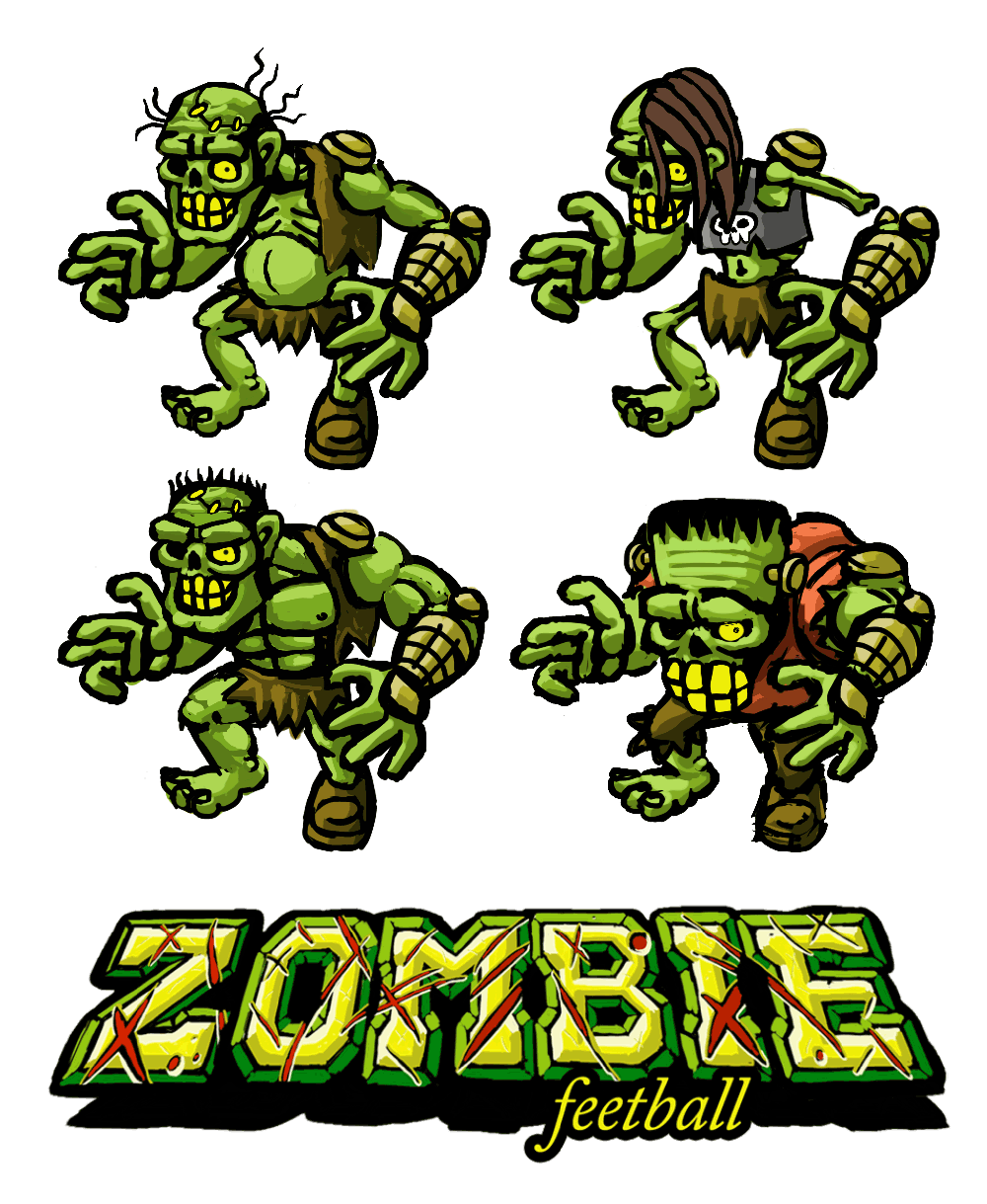 Zombie feetball